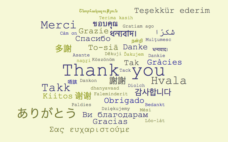 語 ありがとう ギリシャ 外国の【ありがとう】を教えてください!!!ベトナム語、アラブ語、ギリシャ語