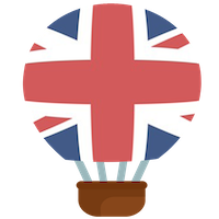 LingoCards balloon flag image uk