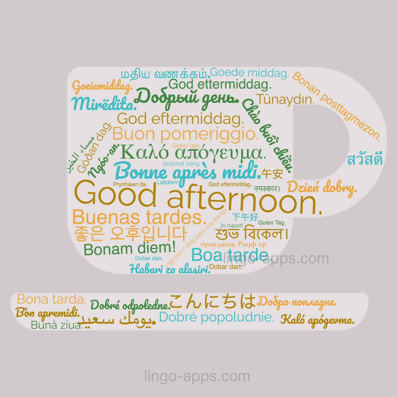 How To Say Good Afternoon In Different Languages